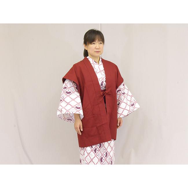 旅館・ホテル浴衣　日本製　遊美　フチ取扇柄　中サイズ　10枚セットの画像