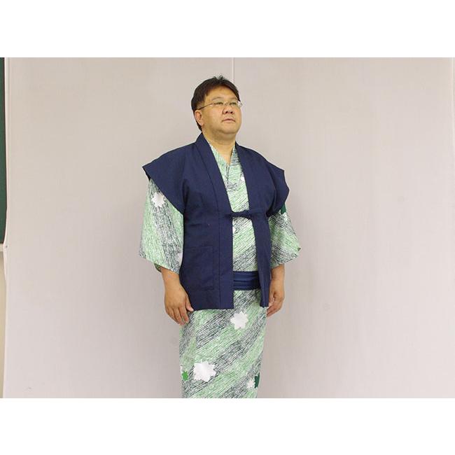 旅館・ホテル浴衣　日本製　遊美　流水もみじ柄　特大サイズ　10枚セットの画像