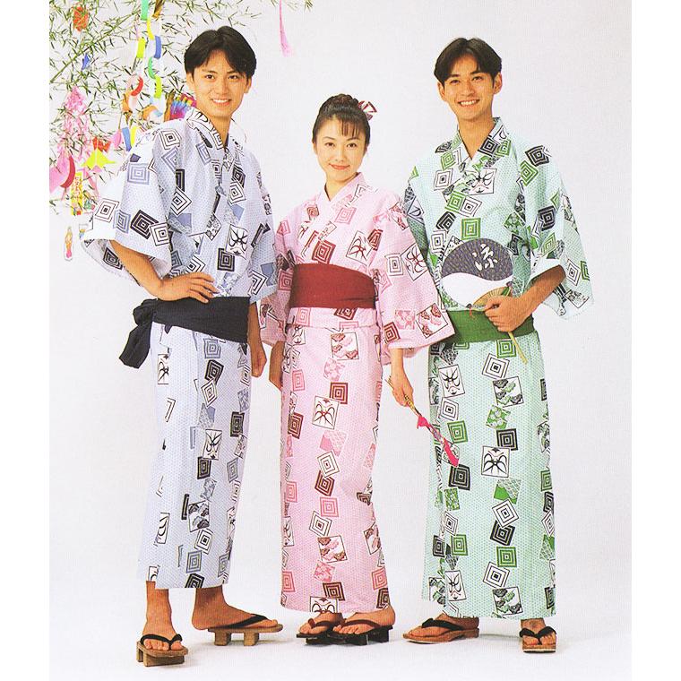 旅館・ホテル浴衣　日本製　遊美　歌舞伎柄　大サイズ　30枚セットの画像