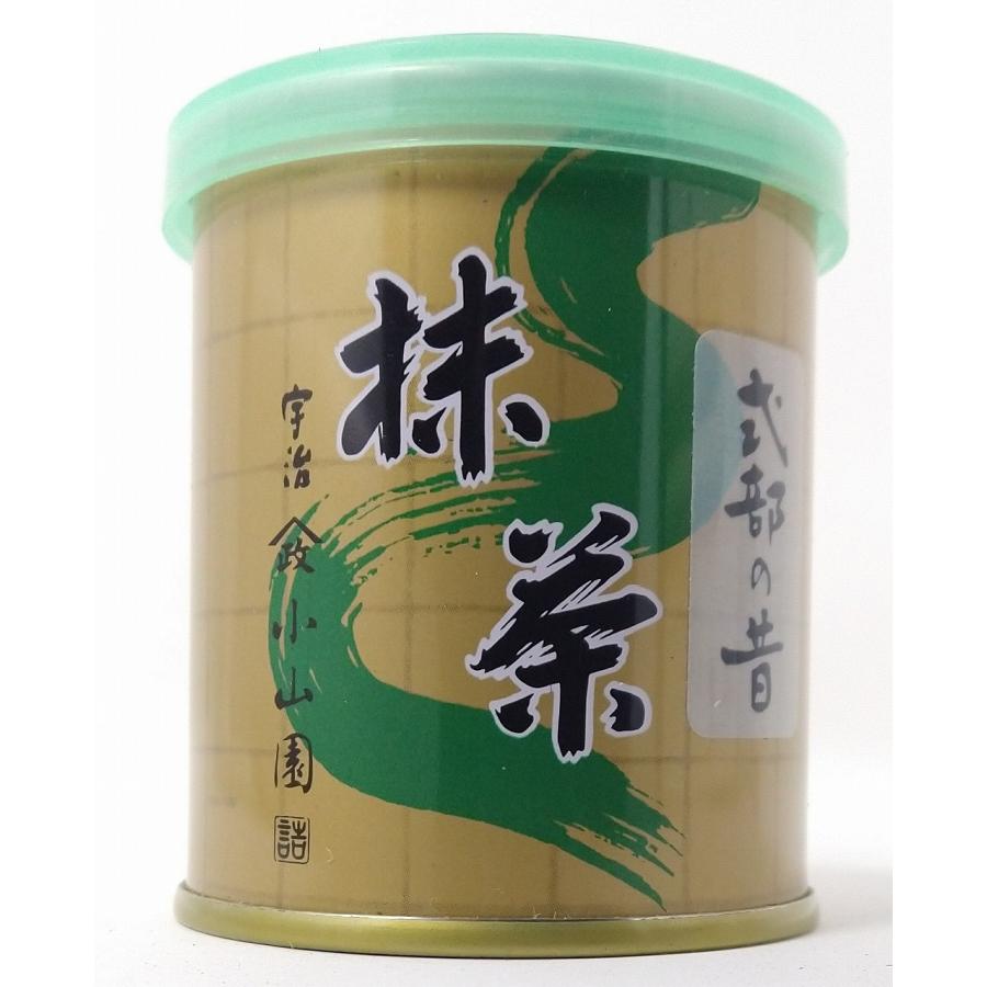 抹茶 山政小山園 式部の昔　30ｇ缶入り | 