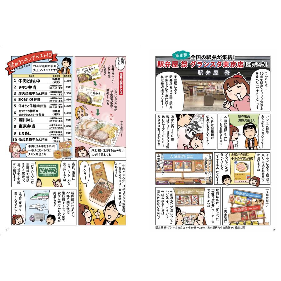 旅行読売2023年12月号　旅と駅弁・駅麺　空港へ行こう！羽田が面白い　＜特別付録＞全国駅弁マップ　（月刊誌）｜ryokoyomiuri｜06