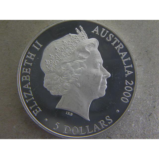 オーストラリア銀貨 （166） 387/オーストラリア・10DOLLARS銀貨1998年Proof : 緑地コイン - 通販