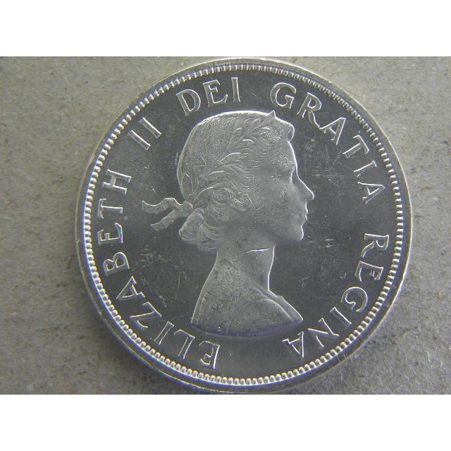 54/カナダ・1ドル銀貨1963年 : 緑地コイン - 通販 - Yahoo!ショッピング