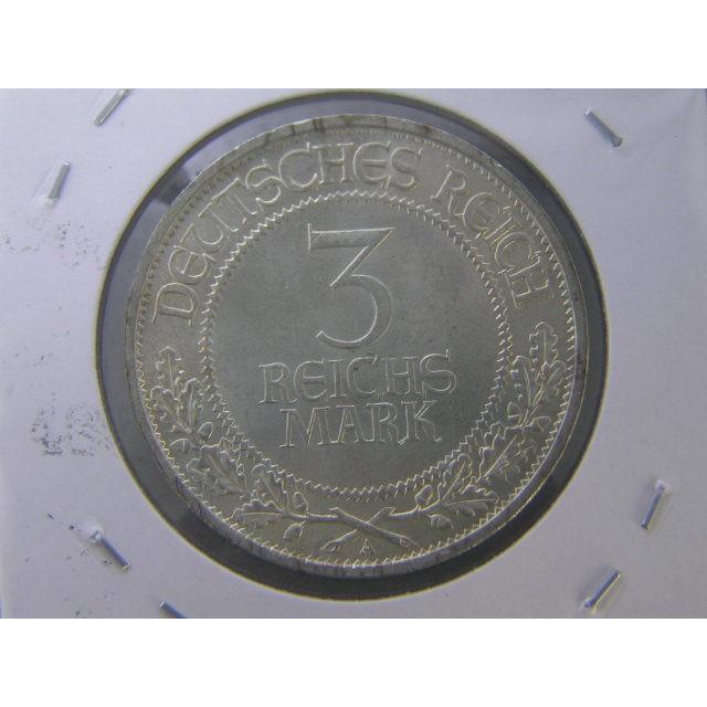 48/ドイツ・3REICHSMARK銀貨1926年A　WEIMAR_1