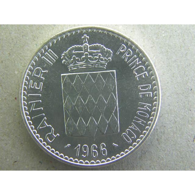 146/モナコ・10FRANCS銀貨 1966年 : 緑地コイン - 通販 - Yahoo