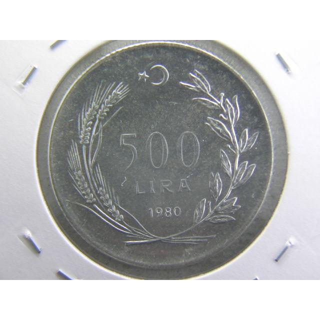 940.1/トルコ・500LIRA銀貨 1980年 :turkey940a:緑地コイン - 通販 - Yahoo!ショッピング