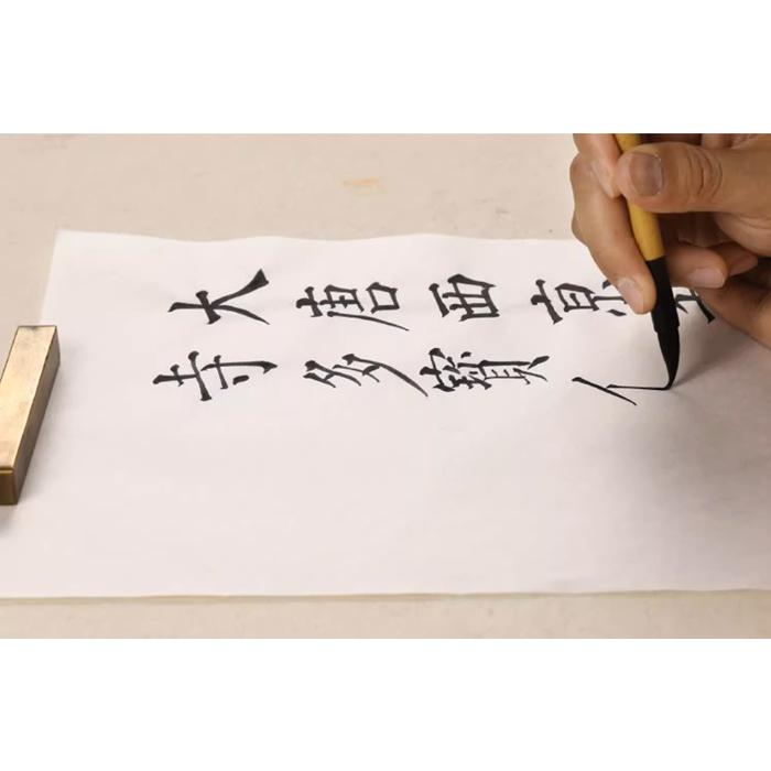 因州書道半紙 特厚口 100枚 書画用紙 : 書道用品 緑風店 - 通販