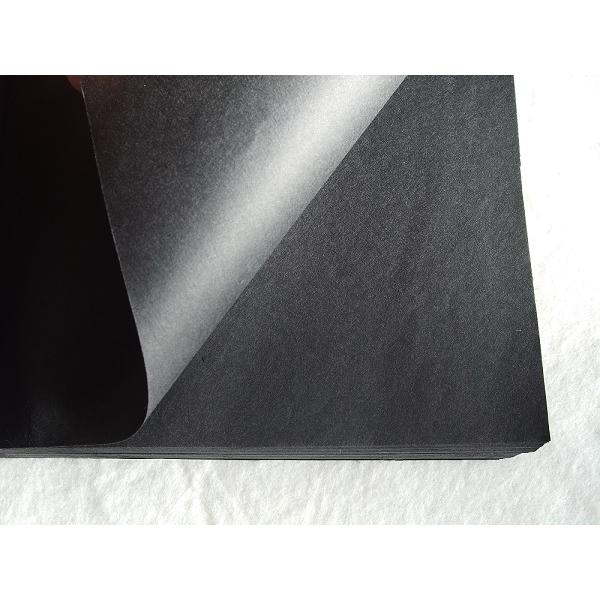 色画仙紙 黒 全体染 全紙 10枚 書道用紙 : 書道用品 緑風店 - 通販