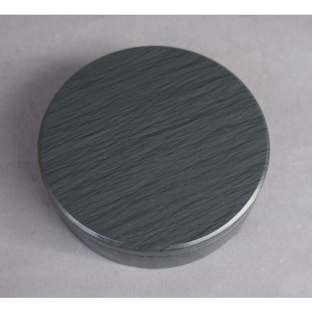 歙州硯 水波紋 羅紋 八卦硯 5吋 すずり 歙硯 : 書道用品 緑風店 - 通販