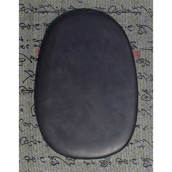 端渓硯 麻子坑 彫刻硯 8吋 瓜と葉の彫刻 すずり : 書道用品 緑風店