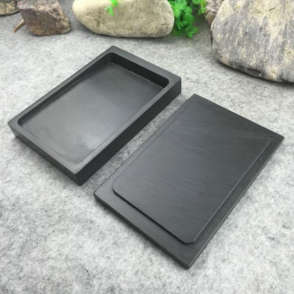 歙州硯 水波紋 羅紋 7吋 すずり 歙硯 : 書道用品 緑風店 - 通販