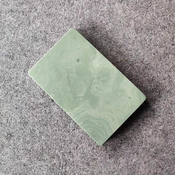 硯 松花江緑石硯 5吋 中国硯 木箱入り すずり : 書道用品 緑風店 硯 松花江緑石硯 5吋 中国硯 木箱入り すずり : 書道用品 緑風店