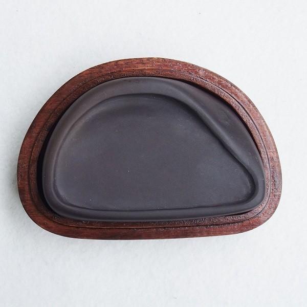 坑仔岩 端渓硯 115×73×31mm 約4.5吋 一点物 すずり