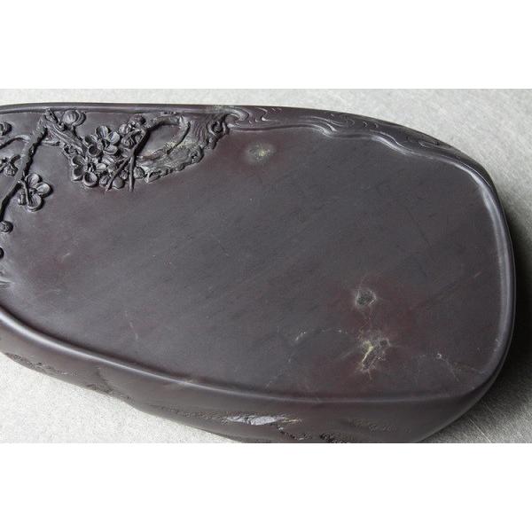 老麻子坑 梅雀硯 7吋 一品物 すずり 端渓硯 : 書道用品 緑風店 - 通販