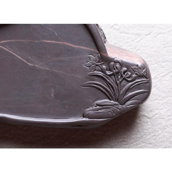 端渓硯 老坑 玉蘭硯 128×70×25mm 一点物 すずり : 書道用品 緑風 端渓硯 老坑 玉蘭硯 128×70×25mm 一点物 すずり : 書道用品 緑風