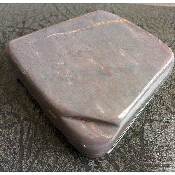 端渓硯 老坑 松鶴硯 87×77×26mm 一点物 すずり : 書道用品 緑風店