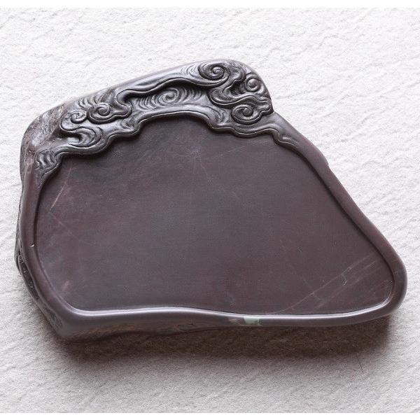 端渓硯 老坑  113×80×22粍 古雲硯 一点物 すずり 楽器、手芸、コレクション-画材、アート用品-硯