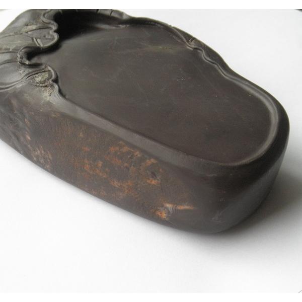 端渓硯 老坑 荷葉硯 132×83×30mm 一点物 すずり : 書道用品 緑風 端渓硯 老坑 荷葉硯 132×83×30mm 一点物 すずり : 書道用品 緑風