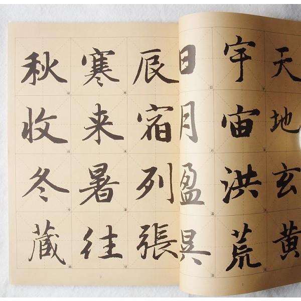 歴代墨宝選悴 趙モウフ 楷書 千字文 法帖 お手本 古典 趙孟フ 趙孟