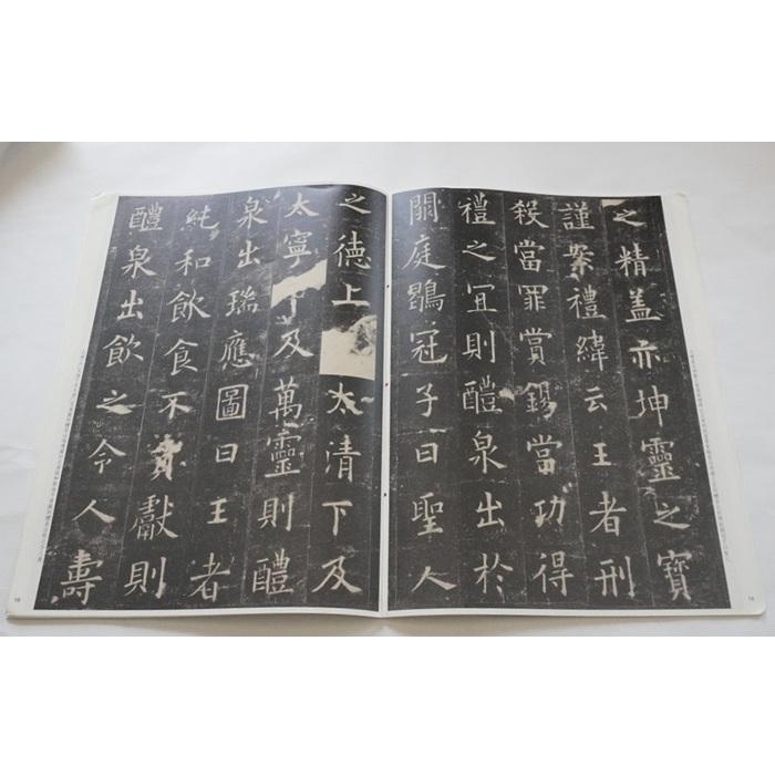 欧陽詢 千字文 九成宮醴泉銘 原色拡大版中国著名碑帖 彩色放大本中国
