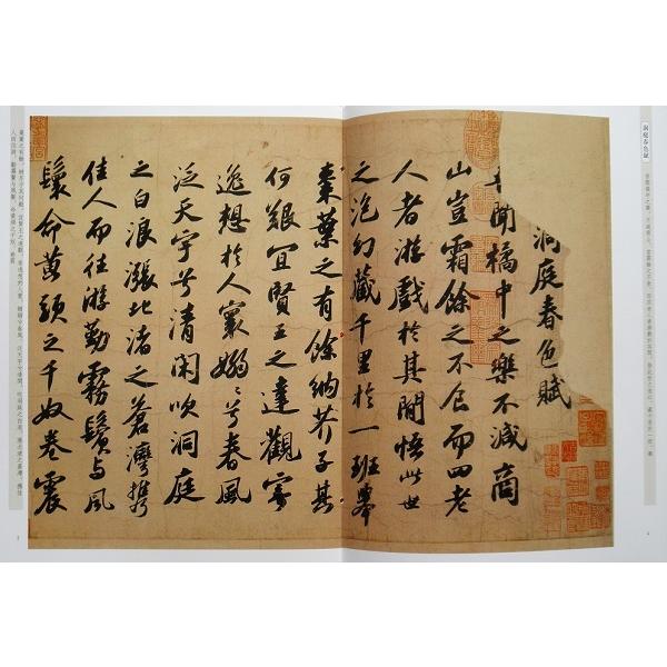 蘇軾 洞庭春色賦 中山松醪賦 お手本 天下墨宝 : 書道用品 緑風店