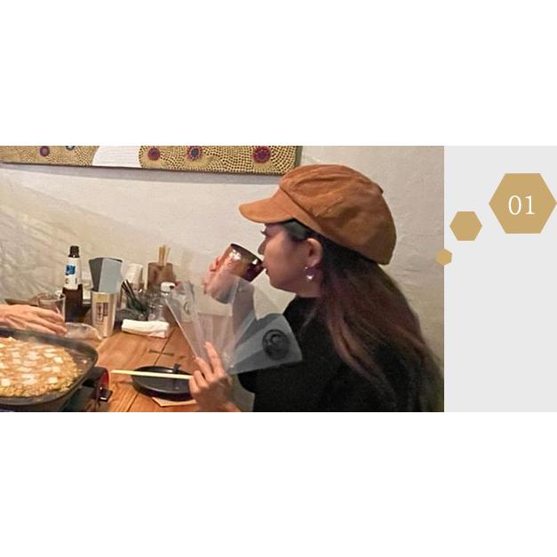 すえひろオリジナル ビーチ扇子 1本 沖縄アイランドロゴ（飛沫防止 黒 コロナ対策扇子 コロナ対策グッズ フェイスシールド マスク 扇子 緑守扇） |  | 07