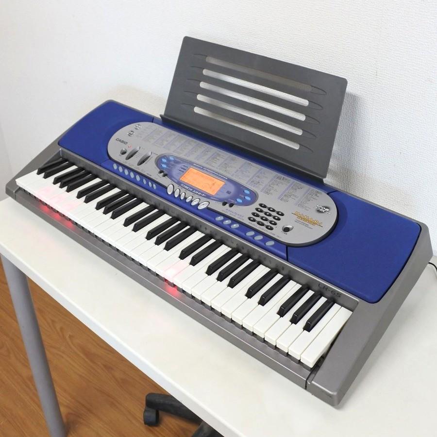 CASIO カシオ 電子キーボード LK-65 光ナビゲーションキーボード 61鍵