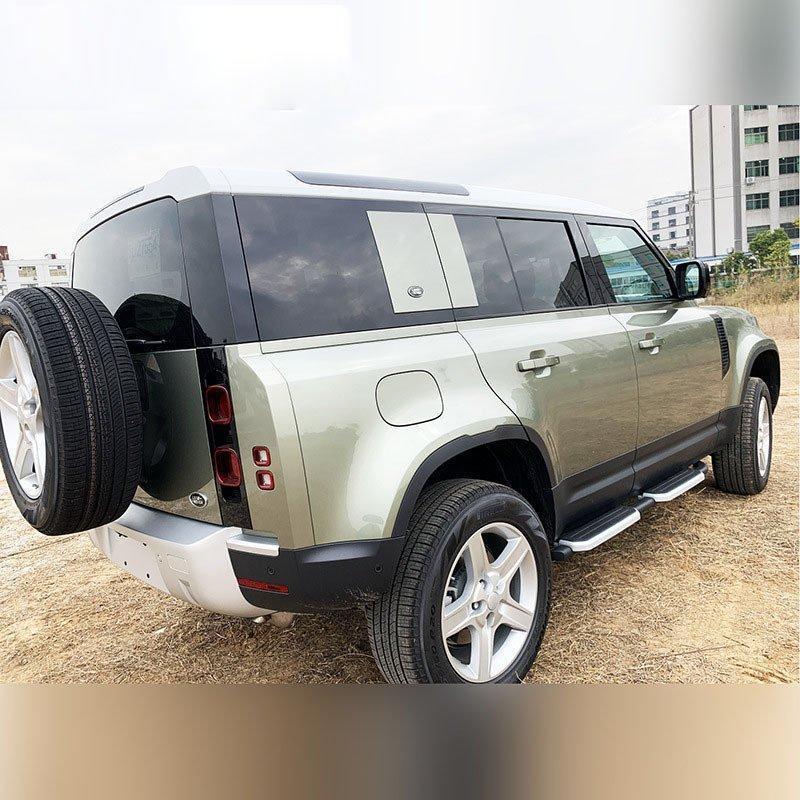 【値下げ・名盤】 ランニングボード サイドステップ ランドローバー ディフェンダー 110 L663 4DOOR 用 【KUE6988106567】(25207円)