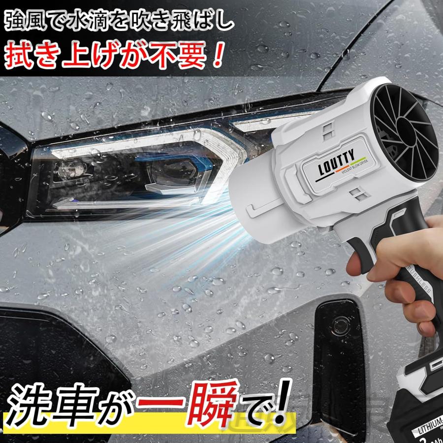 2024最新 ブロワー 21V3000mAhバッテリー2個 充電式 270000RPM 2024最新 ブロワー 21V3000mAhバッテリー2個 充電式 270000RPM