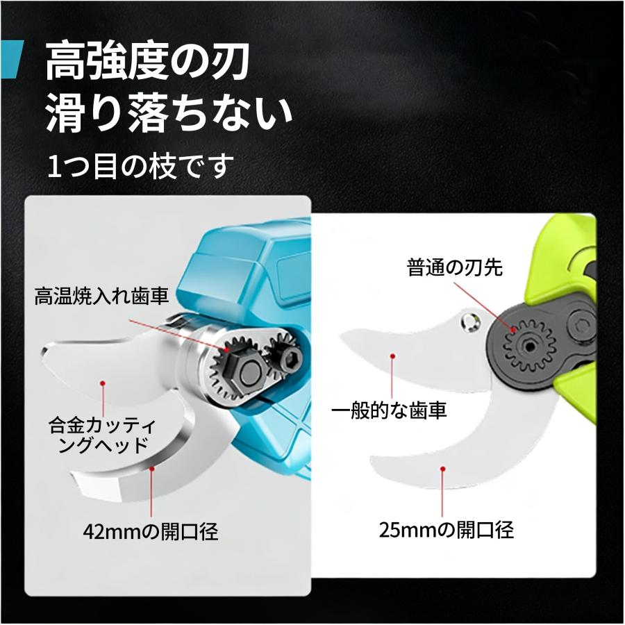 即納 剪定ばさみ 電動 充電式 高枝切りバサミ マキタ 18Vバッテリー