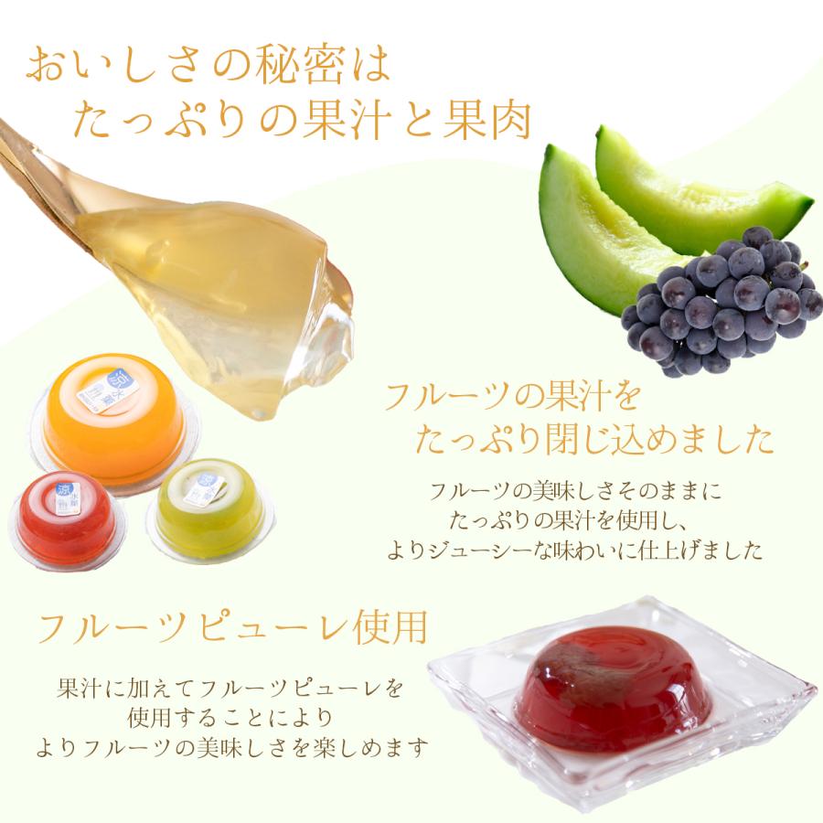 母の日 涼水菓 フルーツゼリー 9個入 / 母の日ギフト プレゼント 感謝