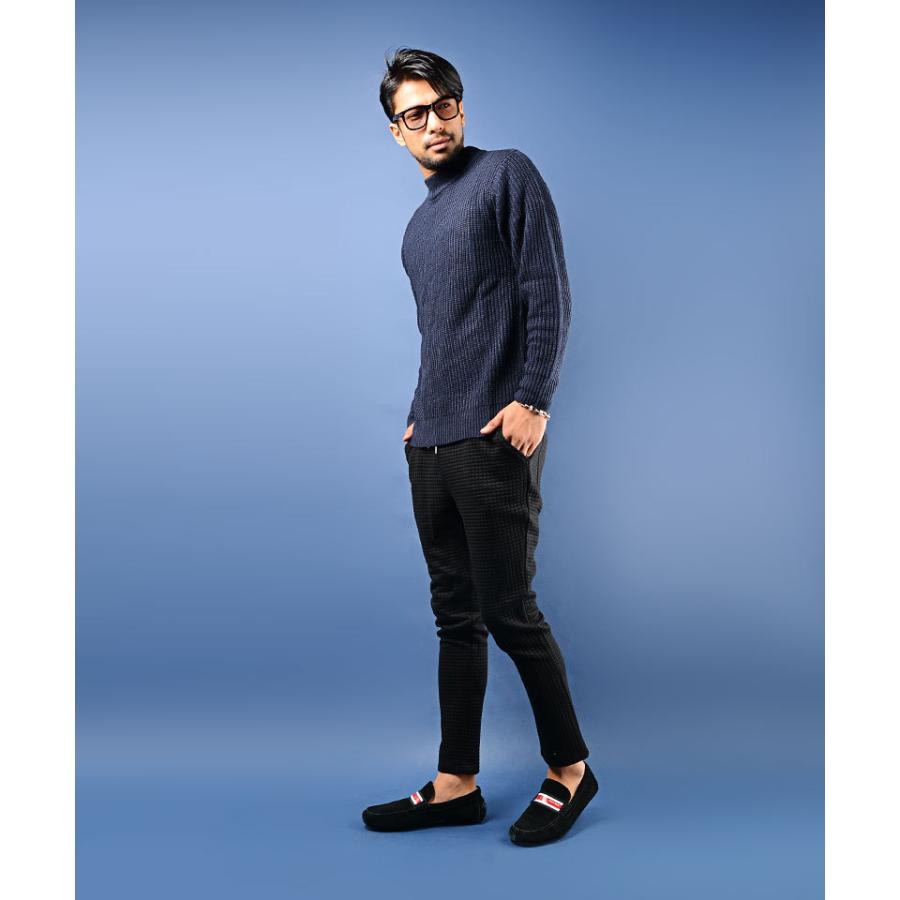 ニット メンズ 秋冬 畔編み ざっくり ハイネックセーター シンプル カジュアル 大人カジュアル メンズファッション 代 30代 40代 50代 メンズファッション In The City 通販 Yahoo ショッピング