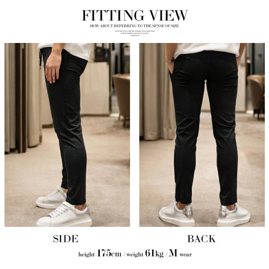 ■新品未使用■ V12 ゴルフ ストレッチ スキニー パンツ サイズ XL 夏用 メンズパンツ ストレッチ スキニーパンツ メンズ 安い 黒 イージー