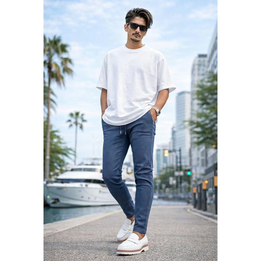 メンズパンツ ストレッチ スキニーパンツ メンズ 安い 黒 イージー