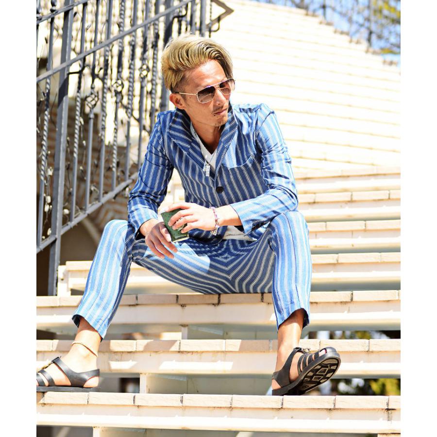 セットアップ メンズ 春 夏 テーラードジャケット ストライプ ちょいワル 21新作 メンズファッション 30代 40代 50代 1221pkj メンズファッション In The City 通販 Yahoo ショッピング