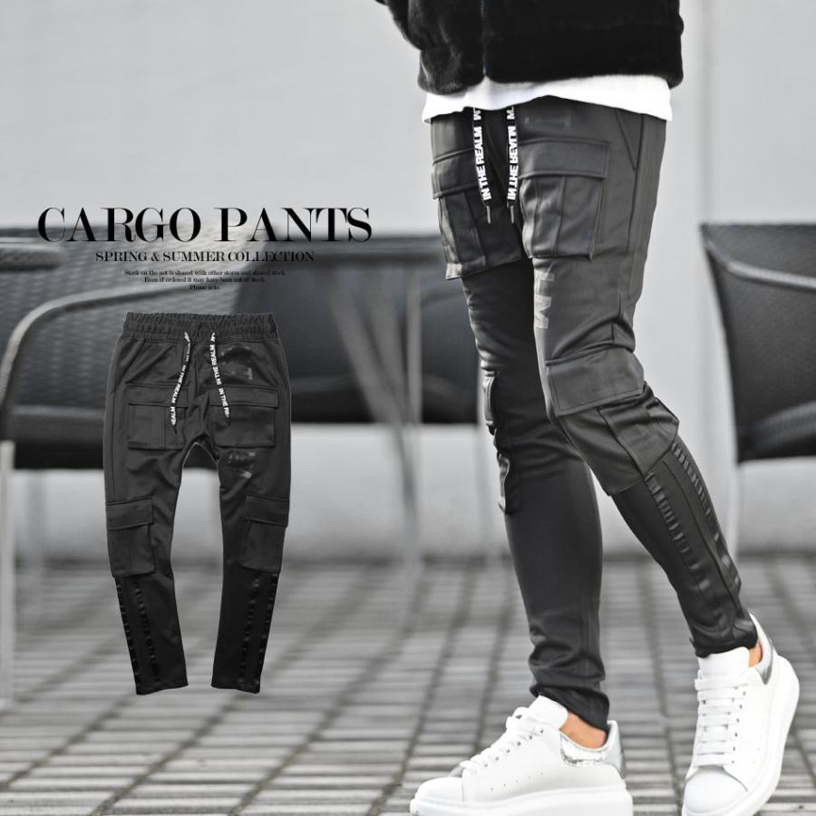 カーゴパンツ メンズ ジャージカーゴ スリム ストレッチ ちょいワル スポーティー ストリート 大人カジュアル 21新作 メンズファッション In The City 通販 Yahoo ショッピング