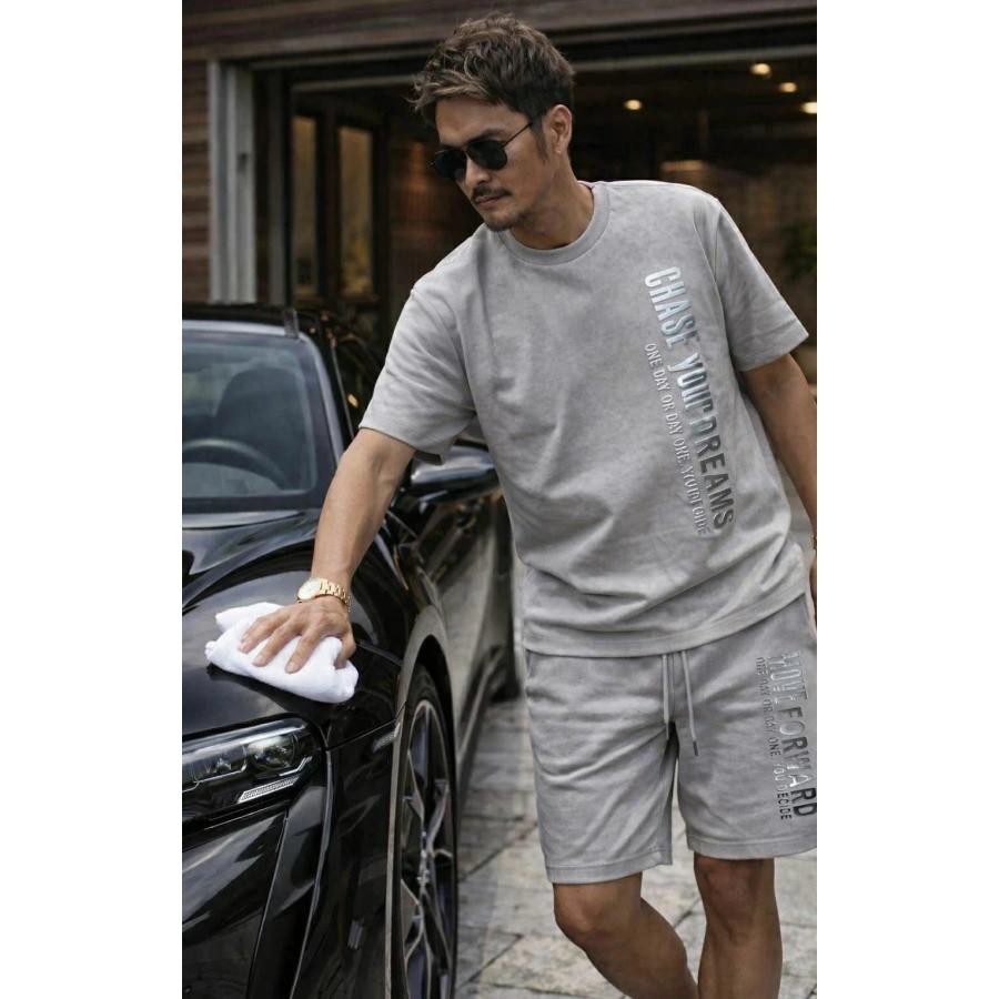 セットアップ 半袖 Tシャツ メンズ 短パン ブランド カジュアル