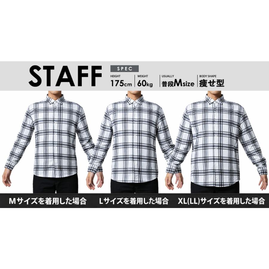 メンズシャツ長袖L.LL まとめ売り　15枚 シャツ メンズ 夏 チェック チェックシャツ 長袖 長袖シャツ
