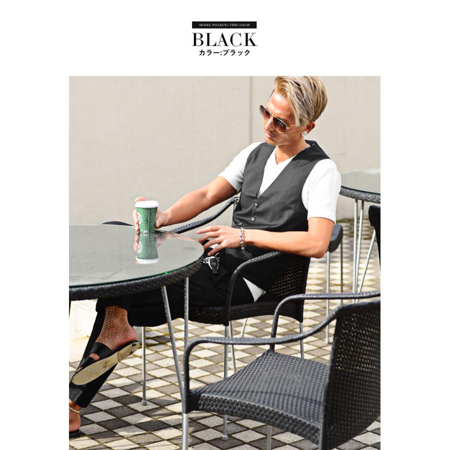 再再販 セットアップ メンズ 春夏 ジレ ベスト ドビークロス M L Xl ちょいワル きれいめ チョイ悪 大人カジュアル 驚きの安さ Zoetalentsolutions Com