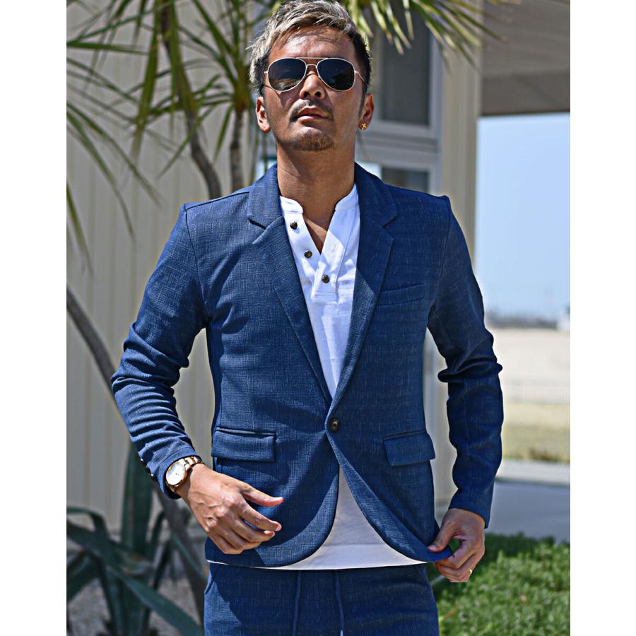 セットアップ メンズ 春夏 おしゃれスーツ 人気 M L XL イケオジ