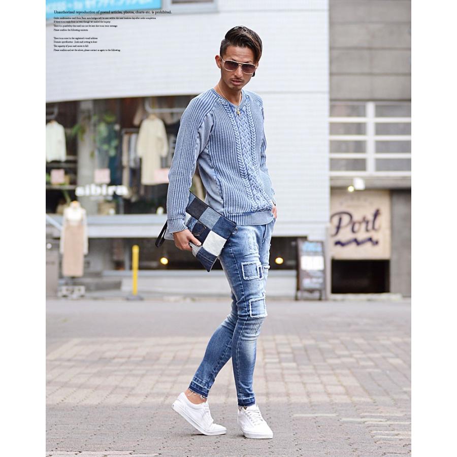 スキニーパンツ メンズ デニム ジョガーパンツ カットオフ デニム スキニーパンツ ジーンズ ストレッチ メンズファッション In The City 通販 Yahoo ショッピング