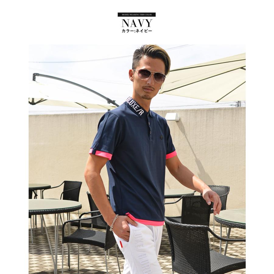 ポロシャツ メンズ 22新作 おしゃれ ちょいワル コーデ ゴルフ ゴルフウエア スポーツ 半袖 夏服 白 黒 22超人気 半袖