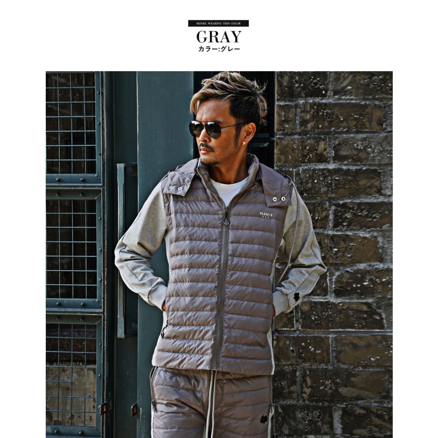 セットアップ ジャージ メンズ 上下 スリム ダウンパーカー ちょいワル 暖かい ゴルフ 冬服 イケオジ ファッション 2023新作 