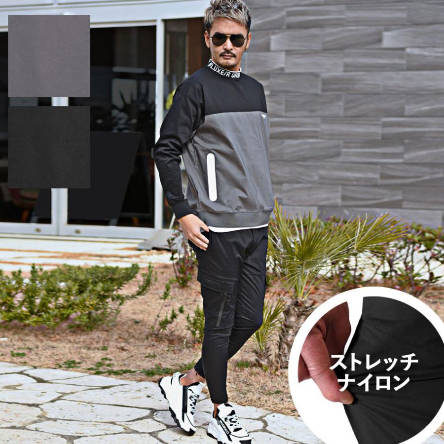 ニットウェア バイカラー 白黒 L セットアップ ゴルフニットとして