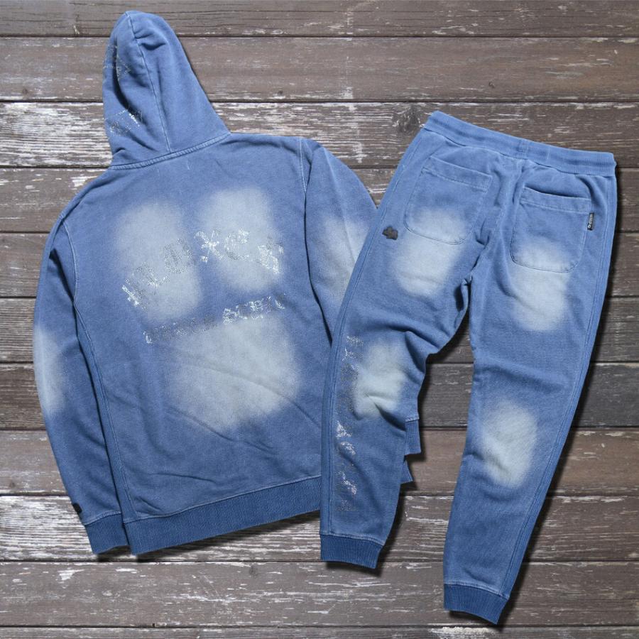 セットアップ ジャージ メンズ 春 秋 冬 ラインストーン ロゴ