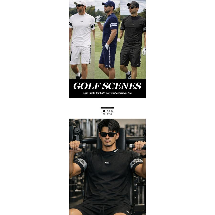 セットアップ メンズ 夏 上下 半袖 スポーツ ブランド ハーフパンツ