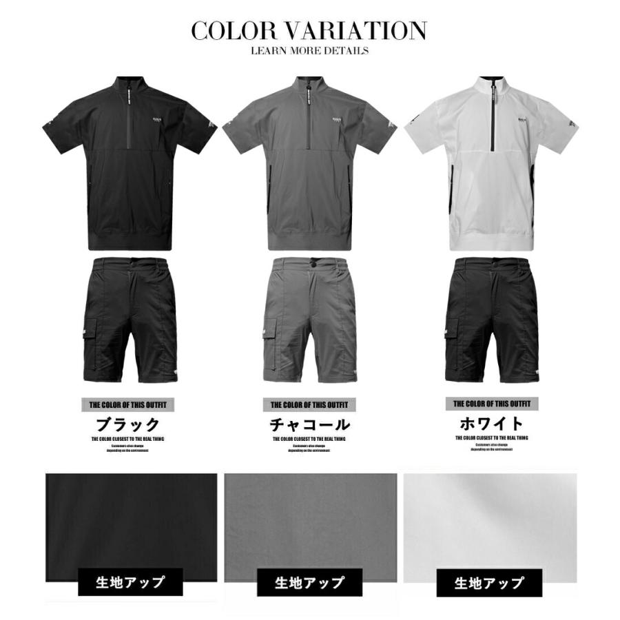 セットアップ メンズ スポーツ 夏 ジャージ ジムウェア ジム着 ポロ