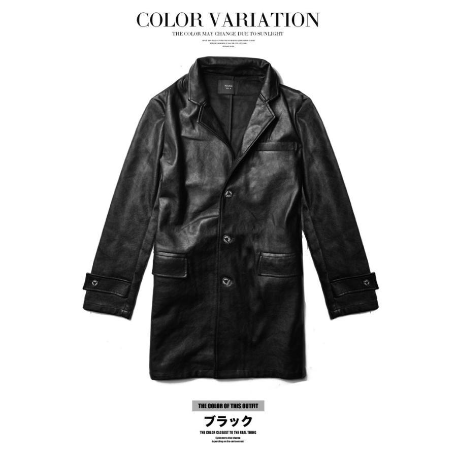 レザーコート メンズ 冬 ビジネス ロングコート カジュアル レザーコート メンズ 冬 ビジネス ロングコート カジュアル