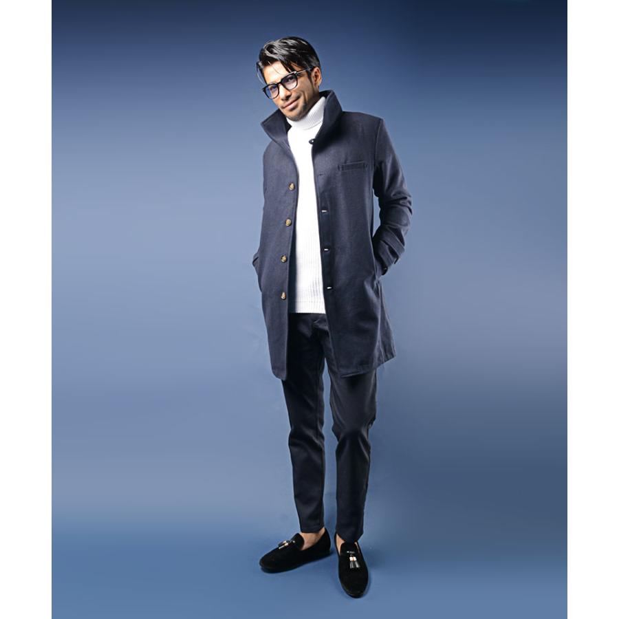 チェスターコート ロングコート メンズ 冬 ビジネス ウール コート カジュアル ちょいワル イタリアンカラー Hbg003 メンズファッション In The City 通販 Yahoo ショッピング