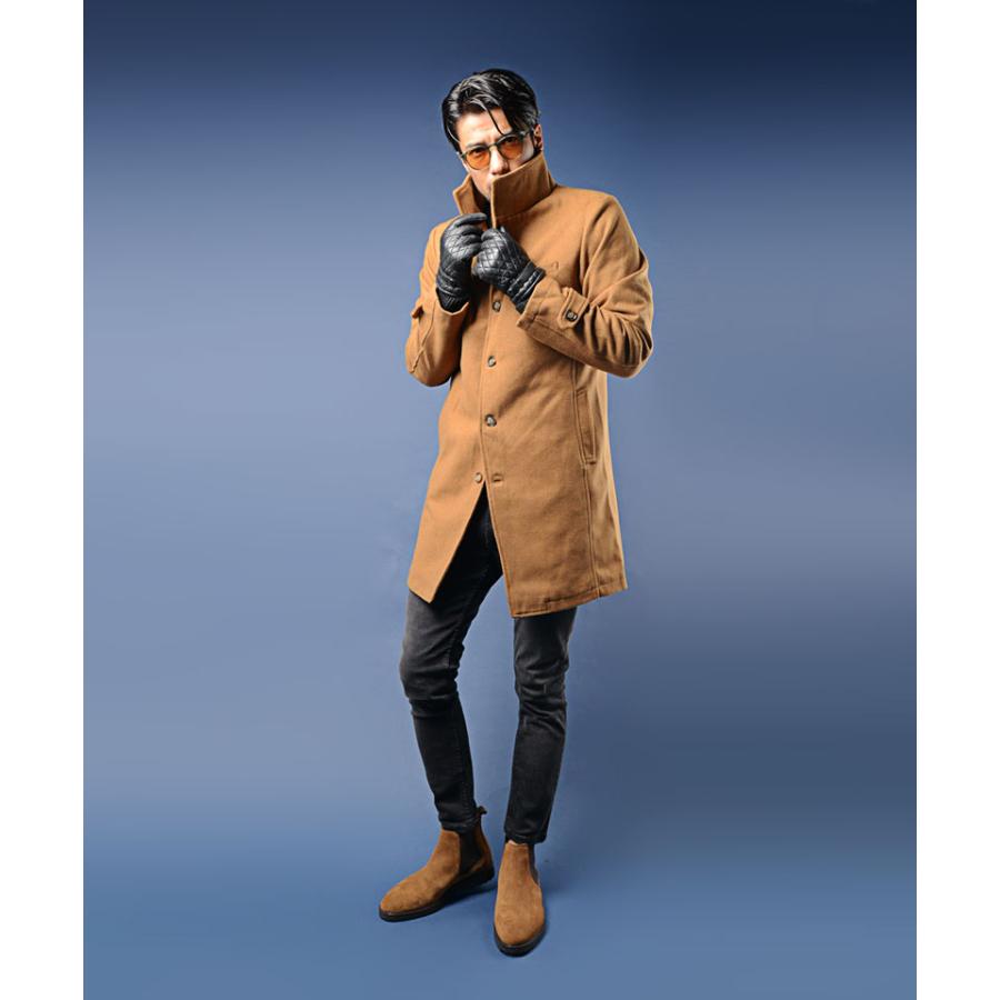 チェスターコート ロングコート メンズ 冬 ビジネス ウール コート カジュアル ちょいワル イタリアンカラー Hbg003 メンズファッション In The City 通販 Yahoo ショッピング